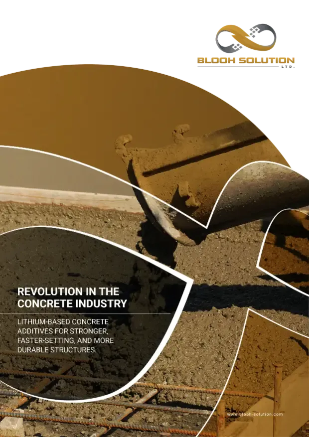 Lithium Applications in Concrete